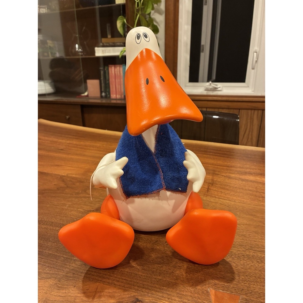 Vintage 1991 The Original Scrubba Ducky Murduck Bath Toy Vtech (UNTESTED)